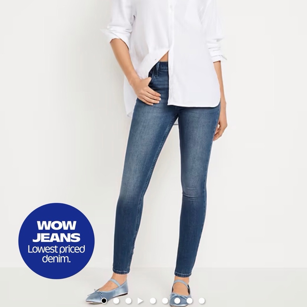 Old Navy Wow High Rise Super Skinny Jeans